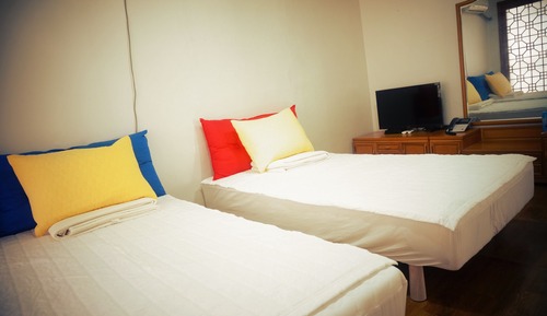 Chambre avec lits jumeaux