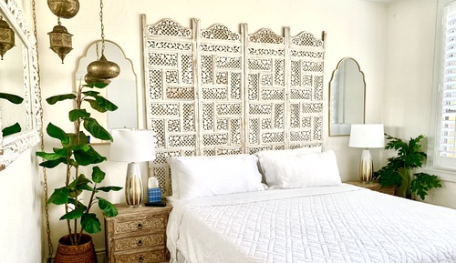 Appartement Romantique, 1 chambre, cuisine, vue parc