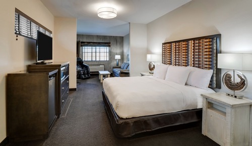 Chambre Exécutive, 1 très grand lit et 1 canapé-lit