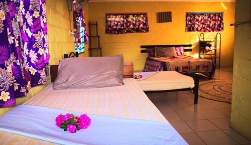 Chambre, 2 grands lits