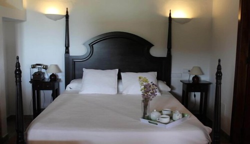 Chambre Double Supérieure, non-fumeurs, vue jardin