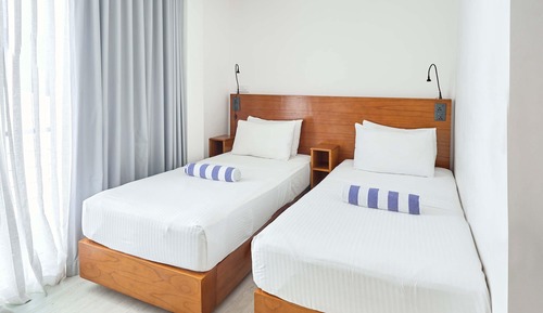 Chambre avec lits jumeaux