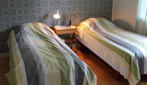Chambre Quadruple Familiale, 2 chambres, salle de bains commune (No pets allowed)