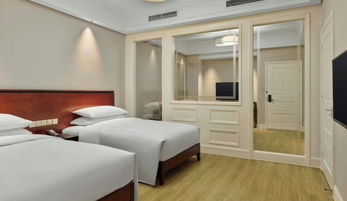 Chambre Premium, 2 lits doubles, vue ville