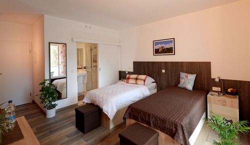 Chambre Double, balcon
