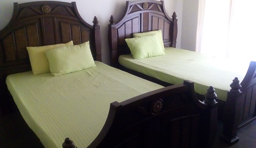 Chambre Deluxe avec lits jumeaux, 2 lits une place, fumeurs, vue jardin