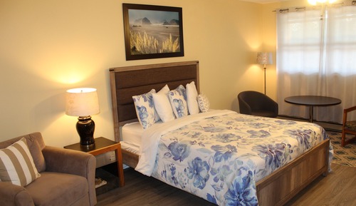 Chambre Deluxe, 1 grand lit et 1 canapé-lit