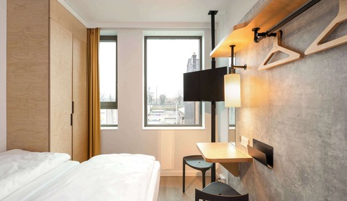 Chambre avec lits jumeaux, 2 lits une place