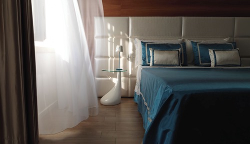 Chambre Standard Double ou avec lits jumeaux, salle de bains privée, vue jardin