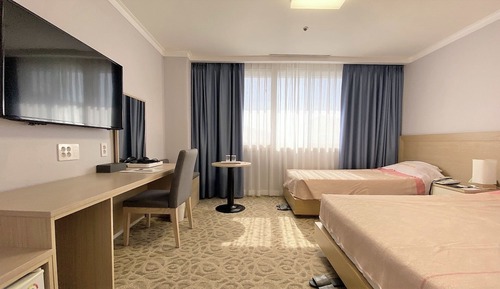 Chambre avec lits jumeaux