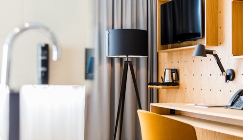 Chambre Design avec lits jumeaux