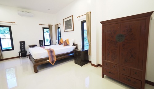 Chambre Supérieure, 1 chambre, patio, vue jardin