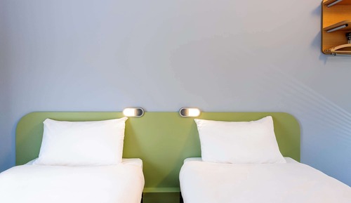 Chambre avec lits jumeaux, 2 lits une place