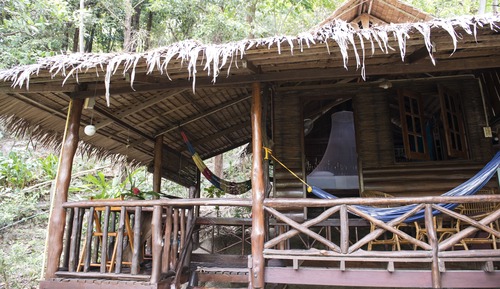 Bungalow, vue jardin
