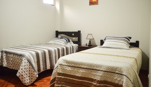 Chambre avec lits jumeaux