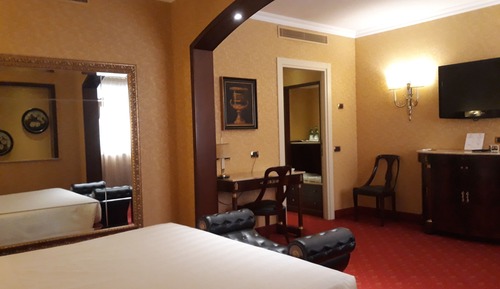 Chambre, 2 lits une place