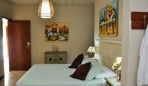 Chambre Double, baignoire