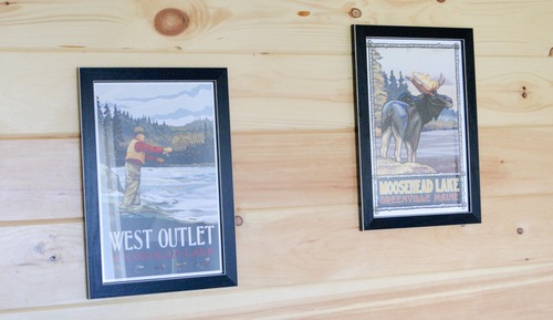 Chambre Double pour 1 personne, 2 lits doubles, vue partielle sur le lac