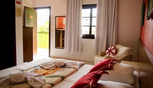 Chambre, vue jardin