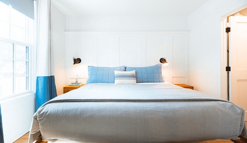 Appartement Deluxe, 1 très grand lit, cuisine, rez-de-chaussée