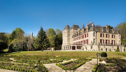 Chambre Triple Supérieure, salle de bains attenante, vue parc