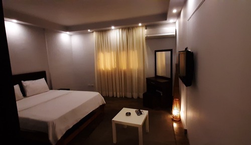 Suite Confort, 1 grand lit et 1 canapé-lit, réfrigérateur