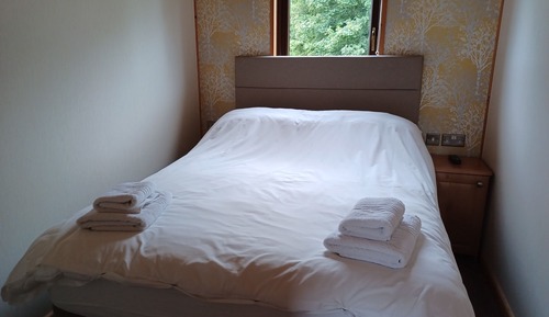 Appartement Confort, salle de bains privée, vue jardin