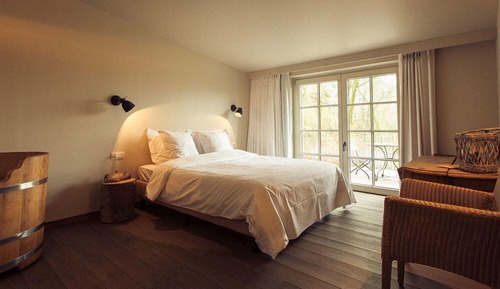 Chambre Deluxe Double ou avec lits jumeaux, vue jardin