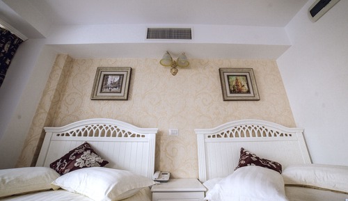 Chambre avec lits jumeaux