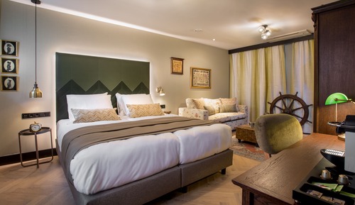 Chambre Deluxe avec lits jumeaux, 2 lits une place