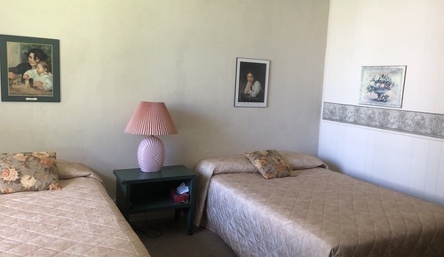 Chambre Triple Économique, vue jardin