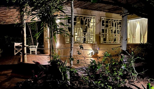 Bungalow, 1 très grand lit, vue océan