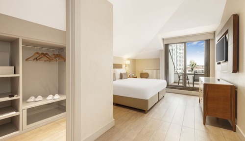 Loft, 2 chambres, terrasse, vue ville
