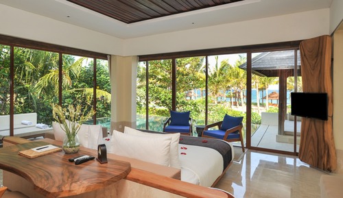 Villa, piscine privée, vue océan