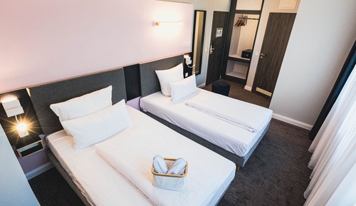 Chambre avec lits jumeaux