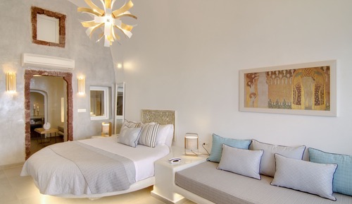 Suite Majestueuse, bain à remous (Caldera View)
