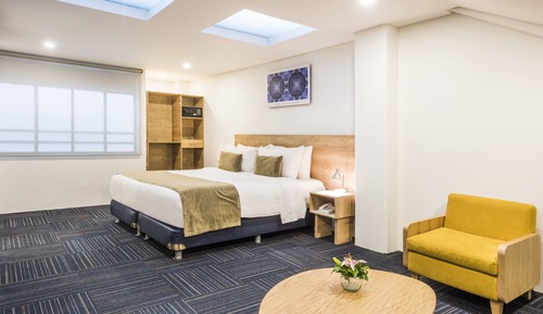 Chambre Premium, bain à remous