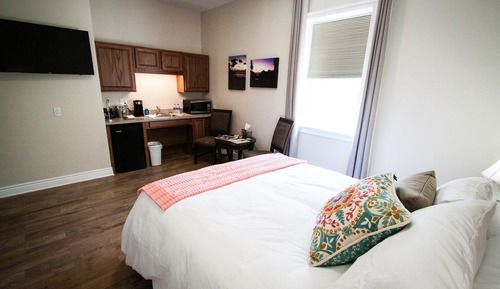 Appartement, 1 chambre, coin cuisine, rez-de-chaussée (102)