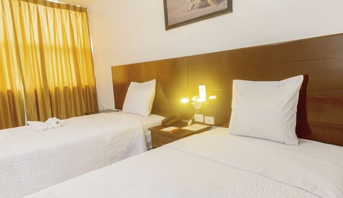 Chambre avec lits jumeaux, 2 lits une place