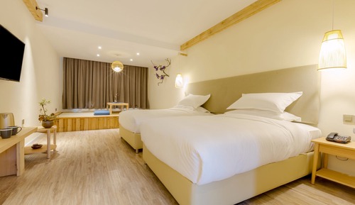 Chambre avec lits jumeaux