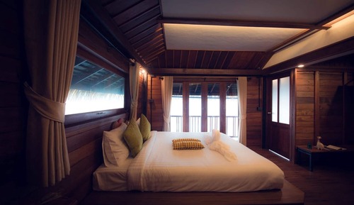 Chambre Supérieure Double ou avec lits jumeaux, 1 chambre, non-fumeurs, vue lac