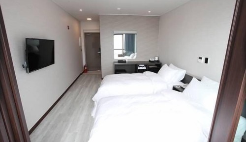 Chambre avec lits jumeaux