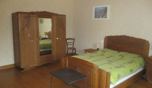 Chambre Double, 1 lit double (Campagne)