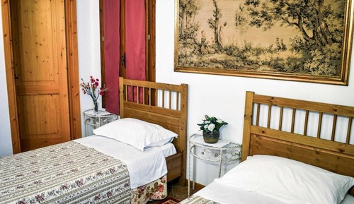 Chambre avec lits jumeaux