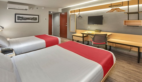 Chambre, 2 lits doubles, non-fumeurs