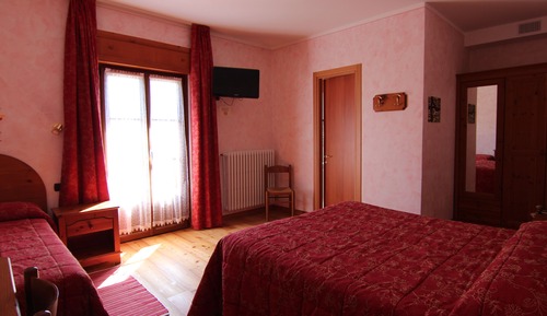 Chambre Triple Standard, balcon, vue montagne