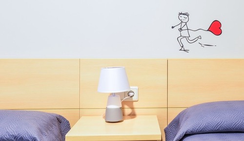 Chambre avec lits jumeaux, 2 lits une place