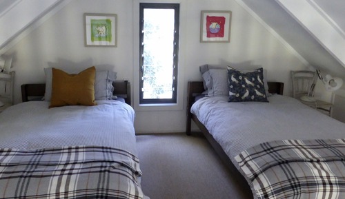 Cabane Design, 2 chambres, cuisine, vue lagon