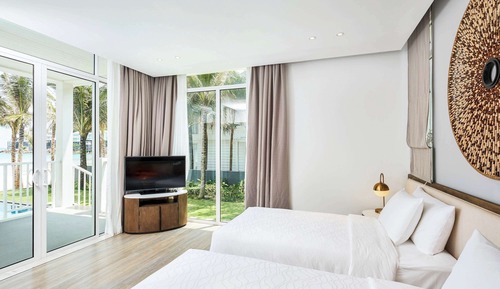 Villa, 3 chambres, en front de plage