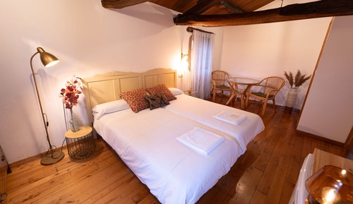 Chambre Double, 2 lits une place (2. Triacastela)